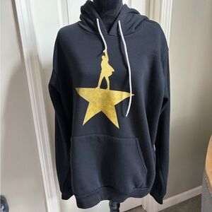 Hamilton Black and Gold Hoodie